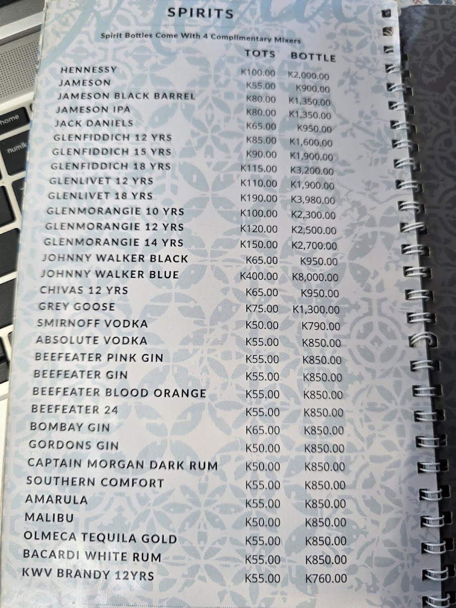 Menu Siesta By Mint-1