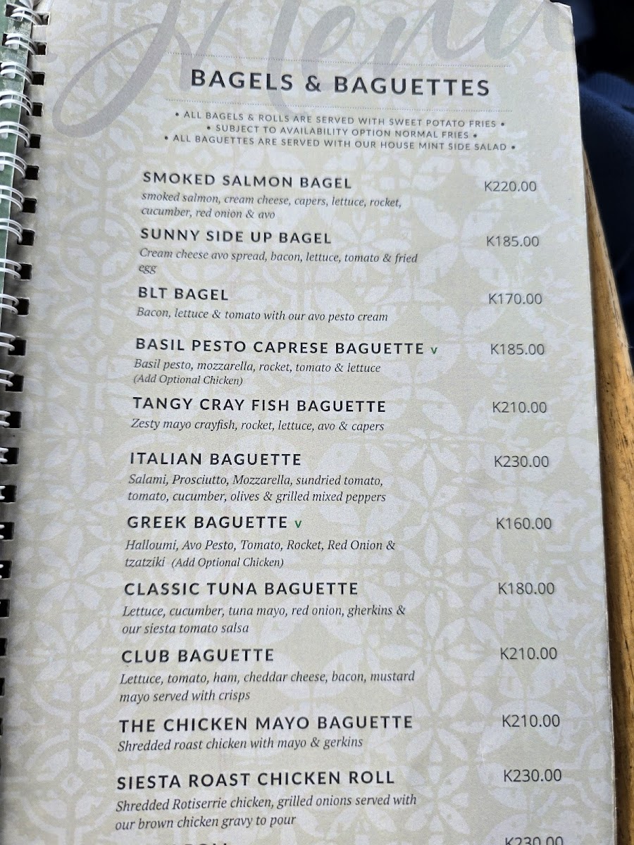 Menu Siesta By Mint-5