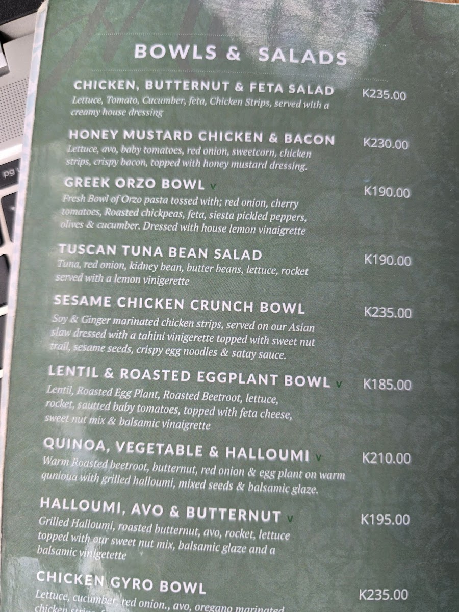 Menu Siesta By Mint-9